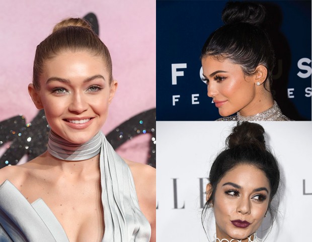 Tutti gli chignon della primavera sfoggiate dalle star sul red carpet, sfoglia la gallery e lasciati ispirare! (Photo credit: Getty Images, collage di Francesca Merlo)