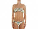 Bikini stampa cactus con volant