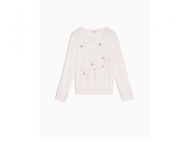 Pull con ricami di strass Pull con ricami di strass