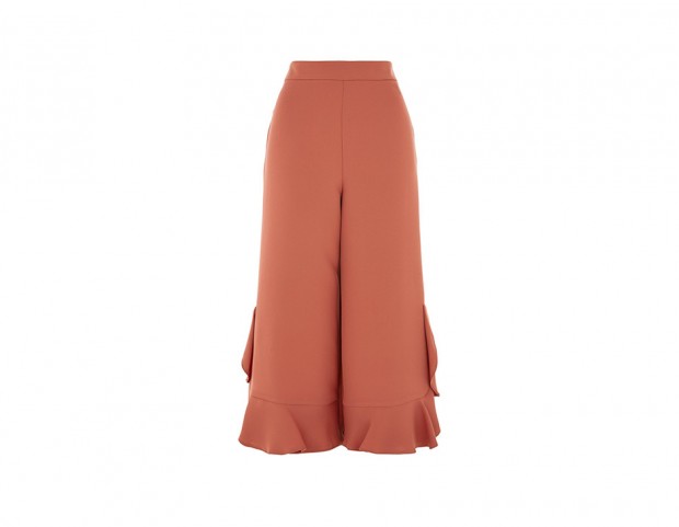 Culotte pants con ruches