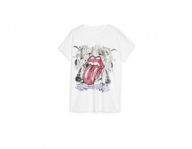 T-shirt con stampa Rolling Stones