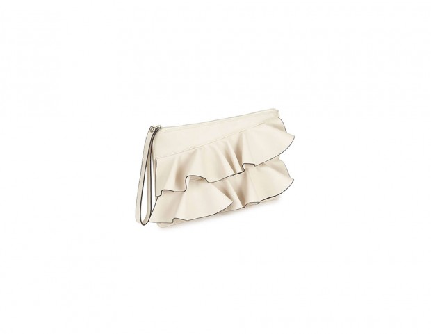 Pochette con volant