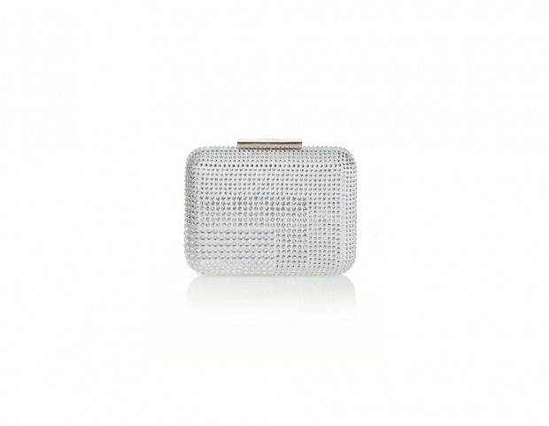 Clutch con strass