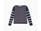 Maglia in cotone jacquard