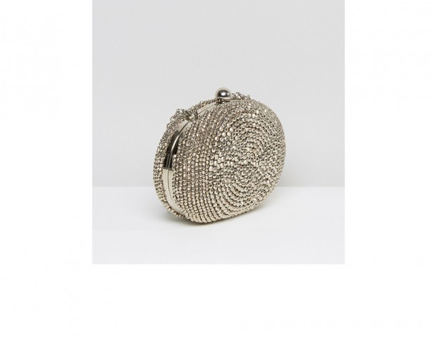Clutch rigida con strass