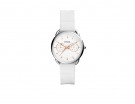 Orologio multifunzione in silicone bianco
