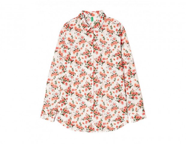 In cotone floreale