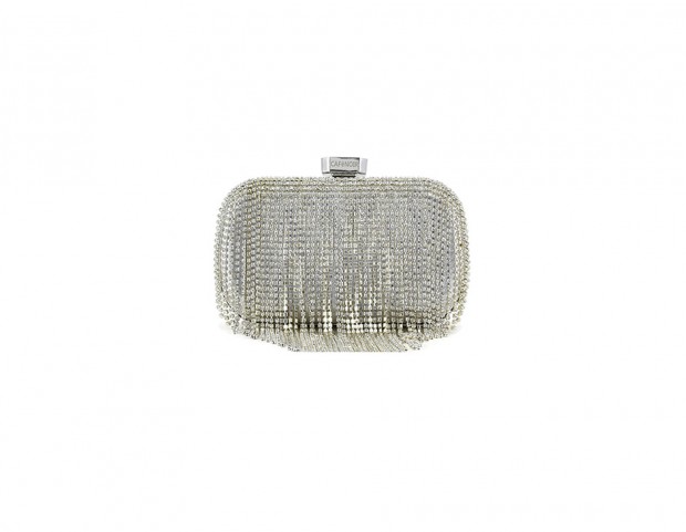 Pochette con strass