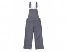 In denim e lino con bretelle incrociate sulla schiena