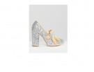 Scarpe glitter con nappine