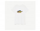 T-shirt con ricamo di paillettes