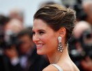 Raccolto morbido con banana bun per Bianca Balti. (Photo credit: Getty Images)