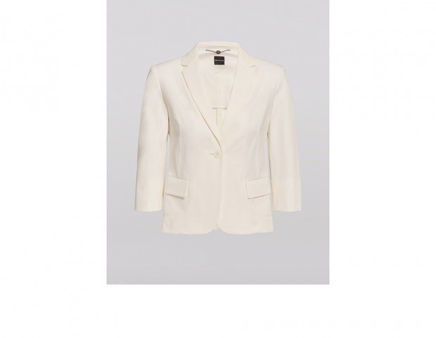 Giacca blazer avorio