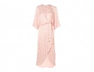 Wrap dress rosa cipria