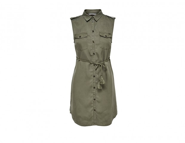 Chemisier verde militare Chemisier verde militare