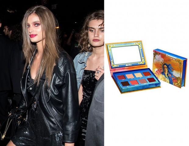 Se ti piace il look grunge di Taylor Hill, scegli una palette dai toni caldi, come la Venus di Lime Crime. (Photo credit: Getty Images)