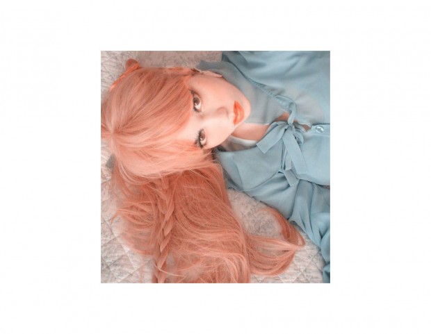 Peach blonde in versione pastello. (Photo credit: Pinterest Kaitlyn Valderrama