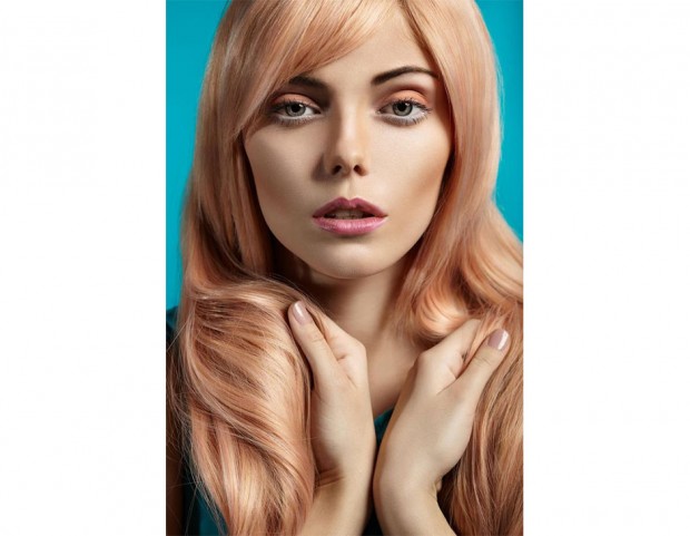 I capelli peach blonde donano un’aria molto sofisticata. (Photo credit: Pinterest 500px.com)