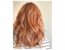 Capelli biondo rame con sfumature pesca. (Photo credit: Pinterest Aveda)