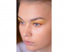 Make up occhi giallo e arancio