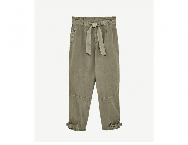 Pantaloni con fiocco