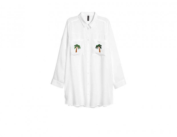 Camicia con le palme