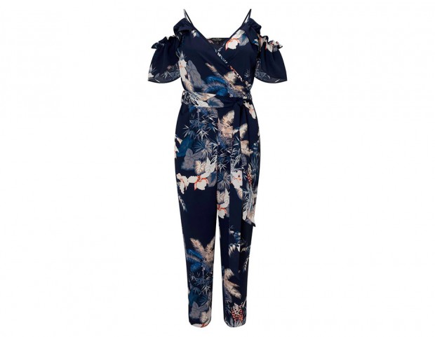 Jumpsuit con spalle scoperte