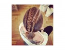 Parting plaits in versione tripla. (Photo credit: Instagram @zopfchopf)