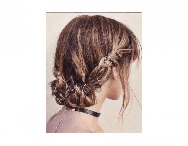 Raccolto morbido con piercing. (Photo credit: Instagram @c.c.hair)
