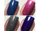 Smalti glitter di 4 colori