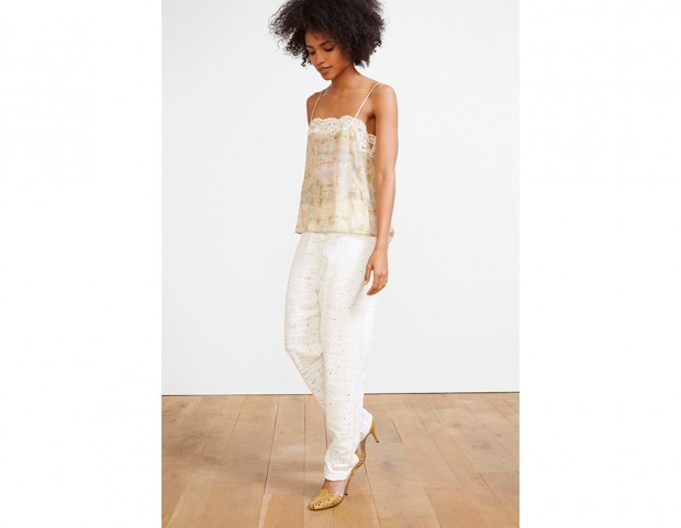 Pantaloni in cotone bianco Pantaloni in cotone bianco