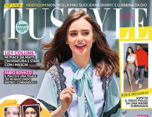 Tustyle è in edicola con Lily Collins