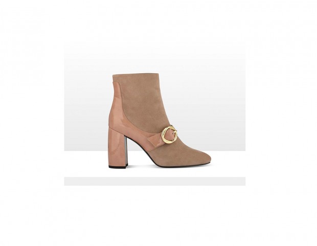 Stivaletti in vernice e suede Stivaletti in vernice e suede