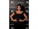 Look super classico ed elegante con rossetto rosso per Rita Hayek. (Photo credit: Getty Images)