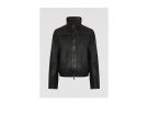 Blouson di pelle con zip