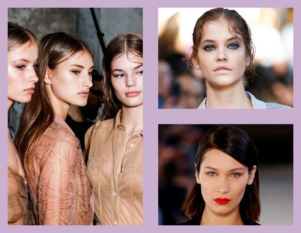 Tutte le tendenze beauty dalla Milano Fashion Week! Scopri come porteremo trucco, capelli e unghie per la prossima Primavera Estate! (Collage di Francesca Merlo)