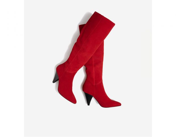 In suede