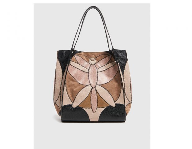 DB bag con intarsi