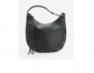 Borsa a spalla con dettaglio borchie