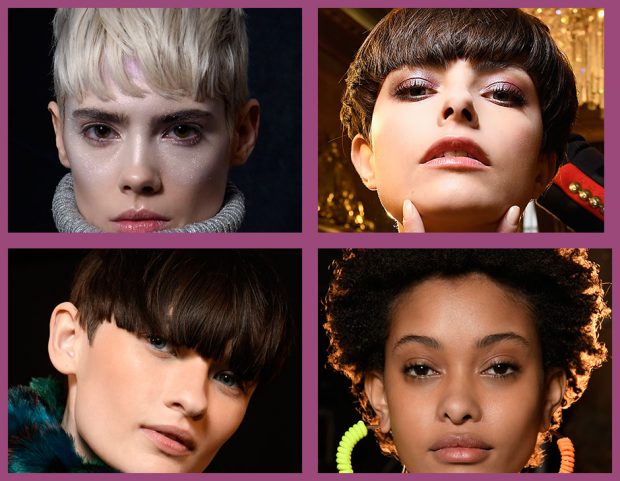Tutti i tagli di capelli più belli dalle sfilate Autunno Inverno 2017-18! Sfoglia la gallery e lasciati ispirare! (Collage di Francesca Merlo)