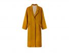 Cappotto in mohair color zucca