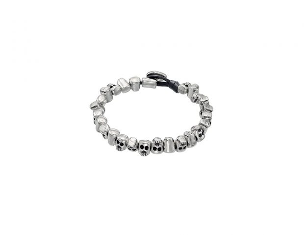 Bracciale con teschi