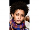 Afro style e capelli corti.