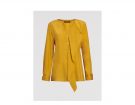 Camicia in seta con volant