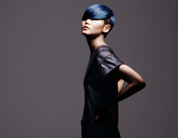 Colore – capelli blu (Photo credit: Schwarzkopf Professional)
