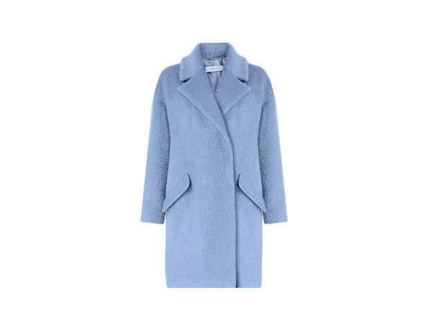 Azzurro in lana e mohair