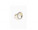 Anello con pietre e strass