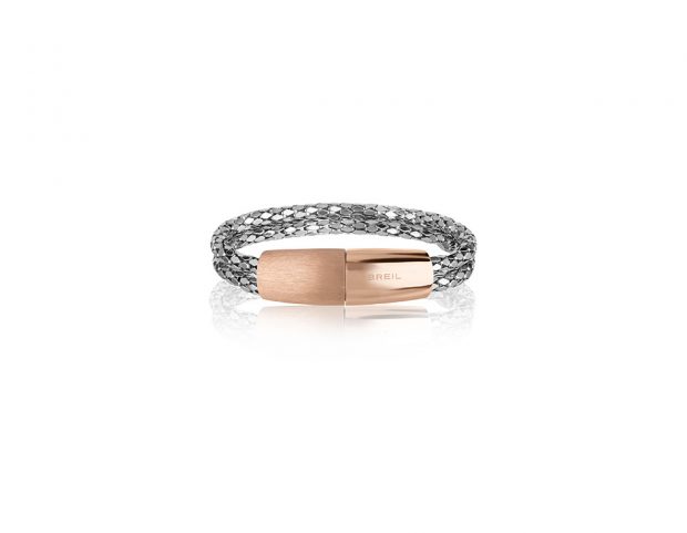Bracciale in acciaio lucido