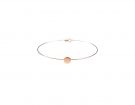 Bracciale rigido in oro rosa