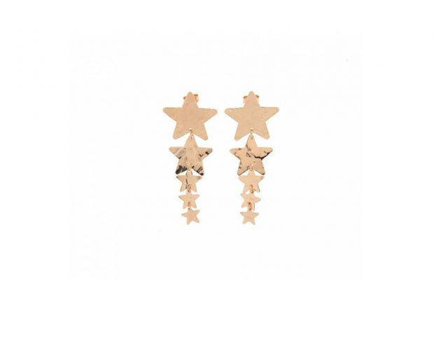 Orecchini d’argento con stelle